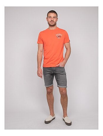 T-shirt cotone con motivi NEROLMA