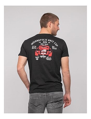T-shirt cotone con motivi NEROLMA