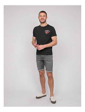 T-shirt cotone con motivi NEROLMA