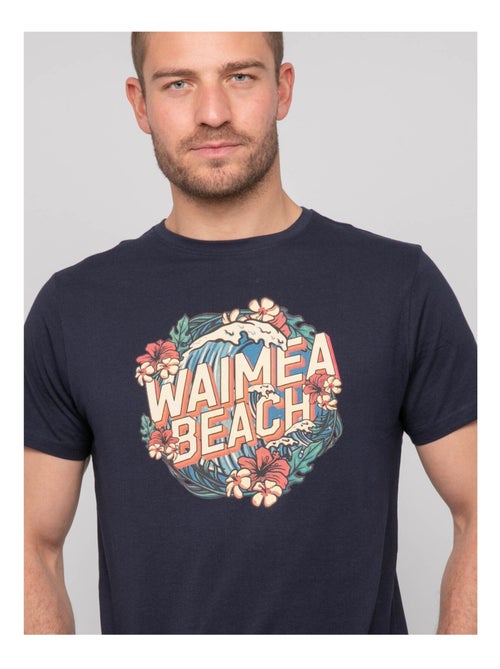 T-shirt cotone con motivi NEWILMO - Kiabi