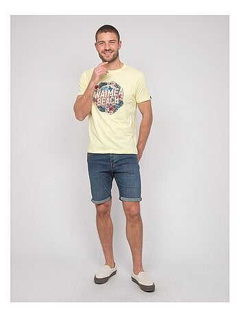 T-shirt cotone con motivi NEWILMO