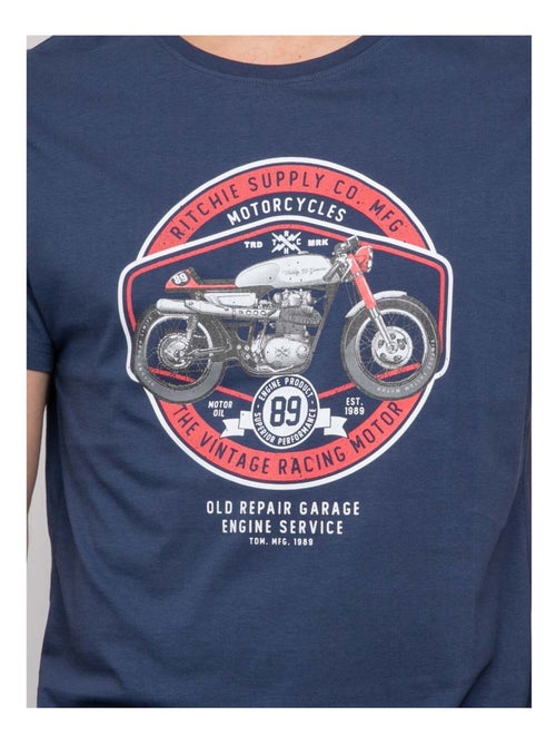 T-shirt cotone con motivi NOLRIXI - Kiabi