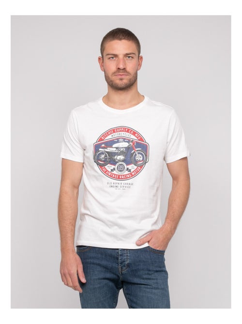 T-shirt cotone con motivi NOLRIXI - Kiabi