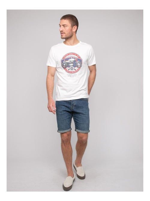 T-shirt cotone con motivi NOLRIXI - Kiabi