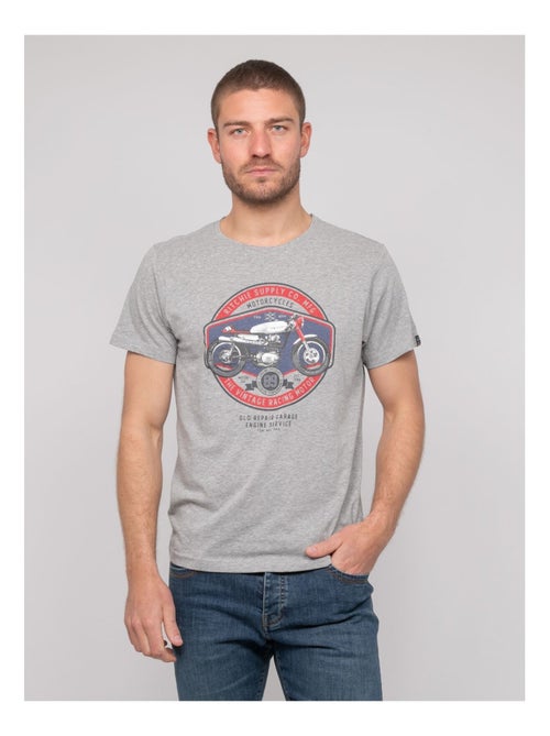 T-shirt cotone con motivi NOLRIXI - Kiabi