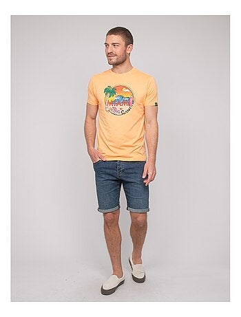 T-shirt cotone con motivi NOPICALE