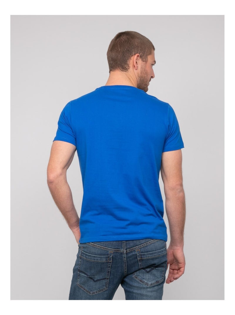 T-shirt cotone con motivi NOPICALE Blu reale - Kiabi