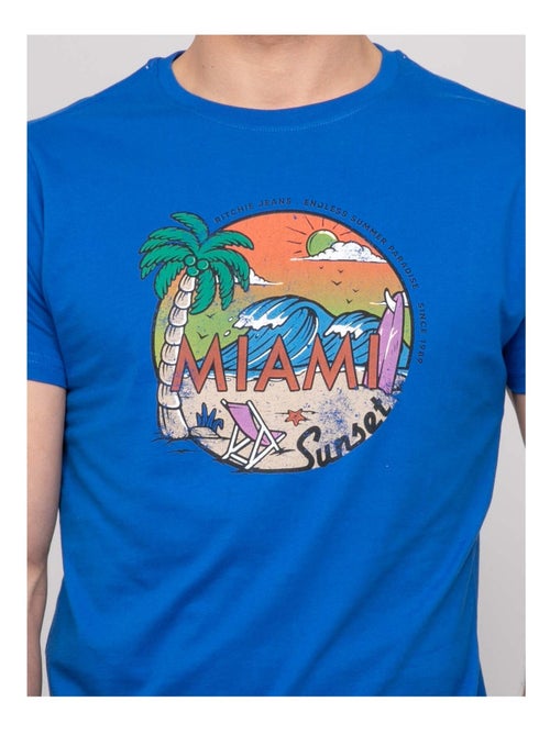 T-shirt cotone con motivi NOPICALE - Kiabi