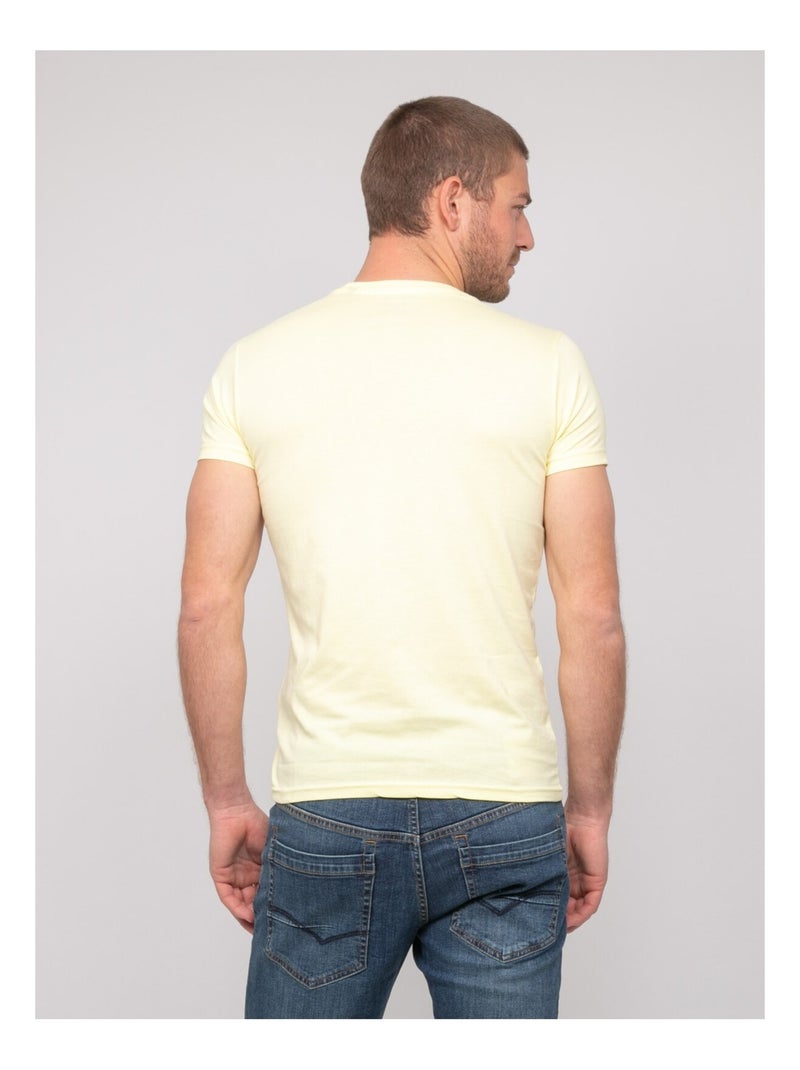 T-shirt cotone con motivi NOPICALE Giallo - Kiabi