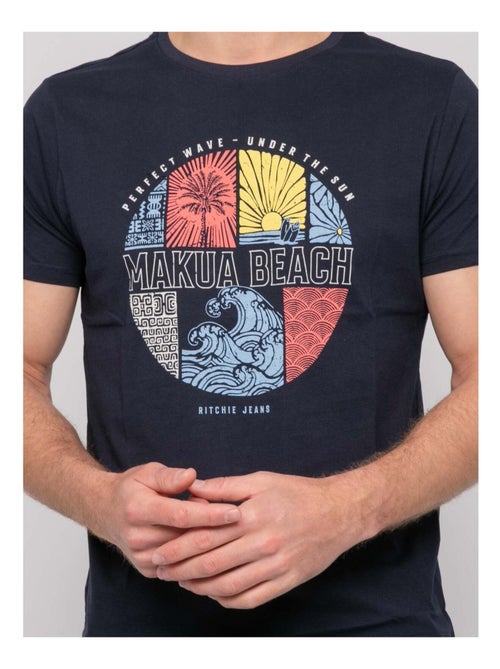 T-shirt cotone con motivi NORDOIT - Kiabi