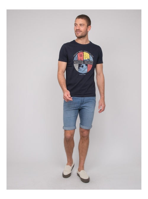 T-shirt cotone con motivi NORDOIT - Kiabi