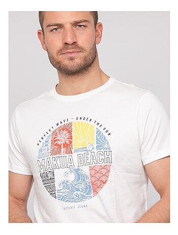 T-shirt cotone con motivi NORDOIT