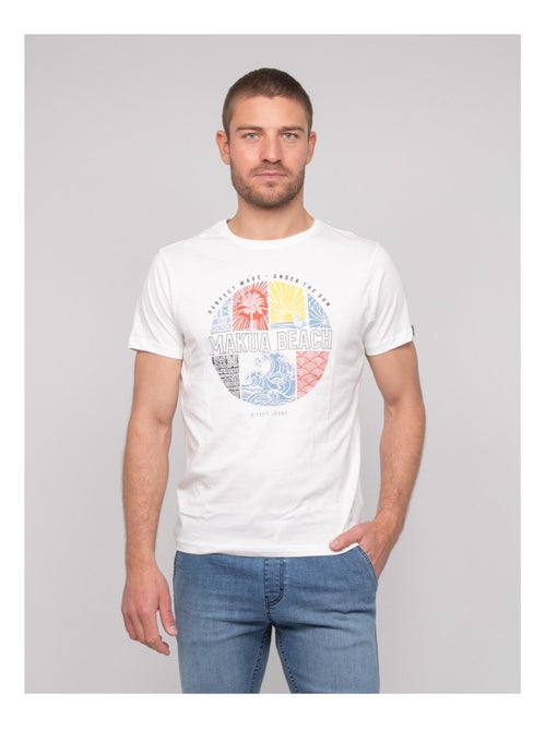 T-shirt cotone con motivi NORDOIT - Kiabi