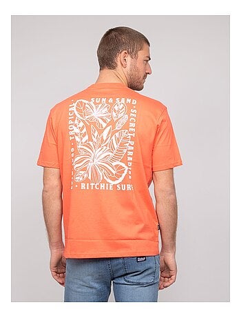 T-shirt cotone con motivi NORIPAC