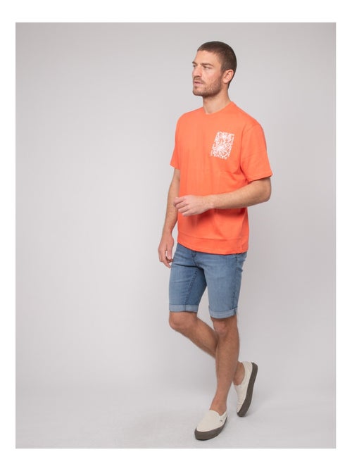 T-shirt cotone con motivi NORIPAC - Kiabi T-shirt cotone con motivi NORIPAC - Kiabi