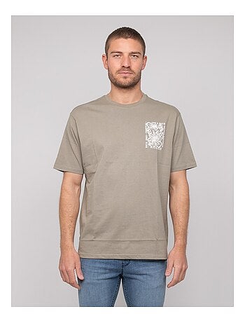 T-shirt cotone con motivi NORIPAC