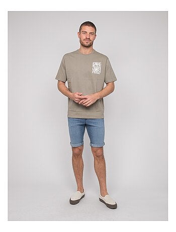 T-shirt cotone con motivi NORIPAC