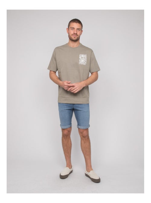 T-shirt cotone con motivi NORIPAC - Kiabi T-shirt cotone con motivi NORIPAC - Kiabi