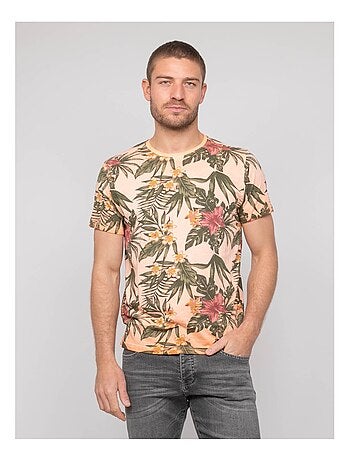 T-shirt cotone con motivi NOUBOMEL