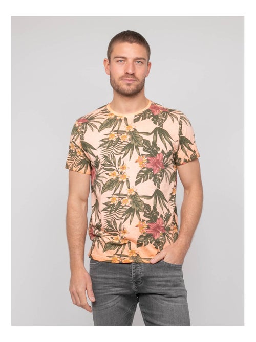 T-shirt cotone con motivi NOUBOMEL - Kiabi