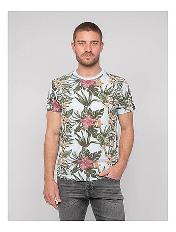 T-shirt cotone con motivi NOUBOMEL