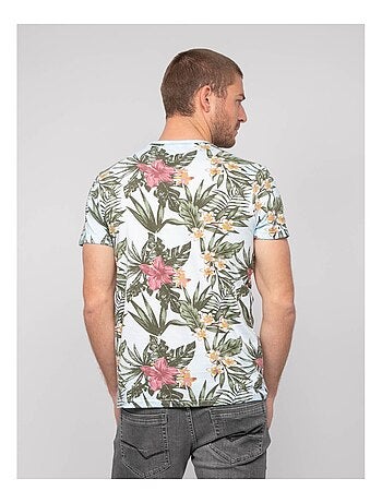 T-shirt cotone con motivi NOUBOMEL