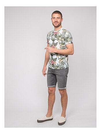 T-shirt cotone con motivi NOUBOMEL