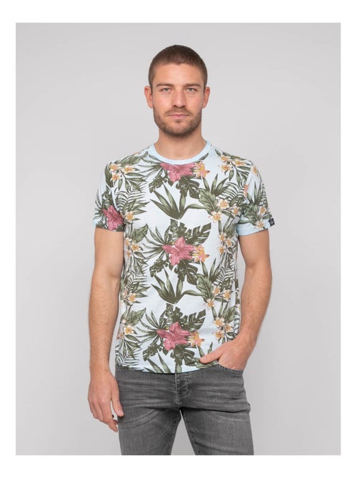 T-shirt cotone con motivi NOUBOMEL - Kiabi