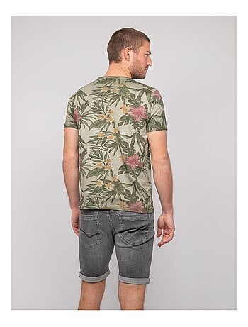 T-shirt cotone con motivi NOUBOMEL