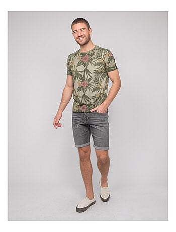 T-shirt cotone con motivi NOUBOMEL