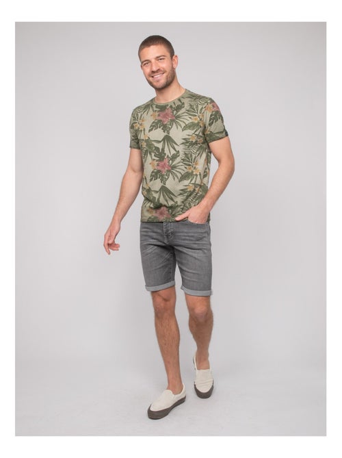 T-shirt cotone con motivi NOUBOMEL - Kiabi