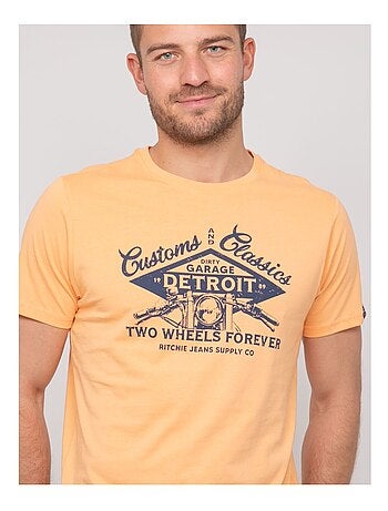 T-shirt cotone con motivi NOUPARIX