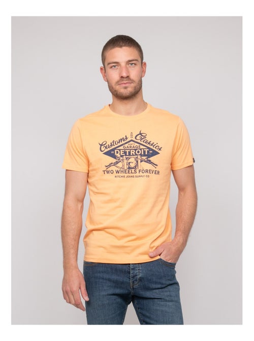 T-shirt cotone con motivi NOUPARIX - Kiabi