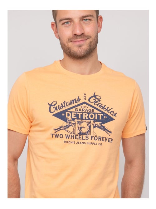 T-shirt cotone con motivi NOUPARIX - Kiabi