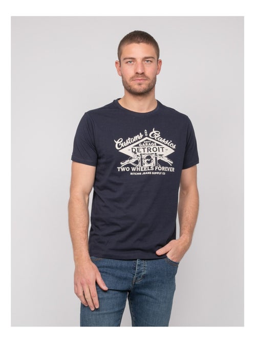 T-shirt cotone con motivi NOUPARIX - Kiabi