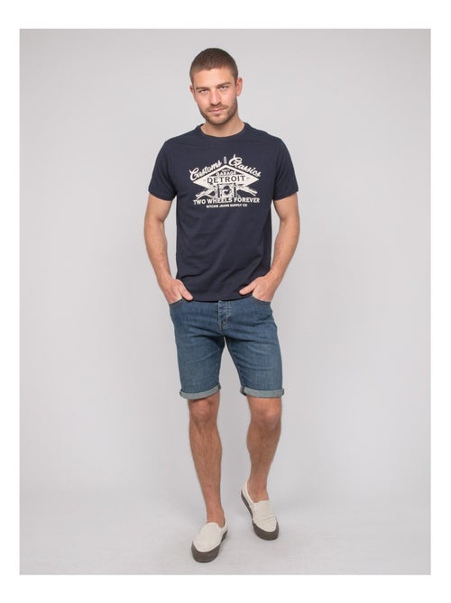 T-shirt cotone con motivi NOUPARIX - Kiabi