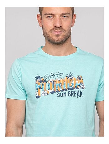 T-shirt cotone con motivi NOURITO