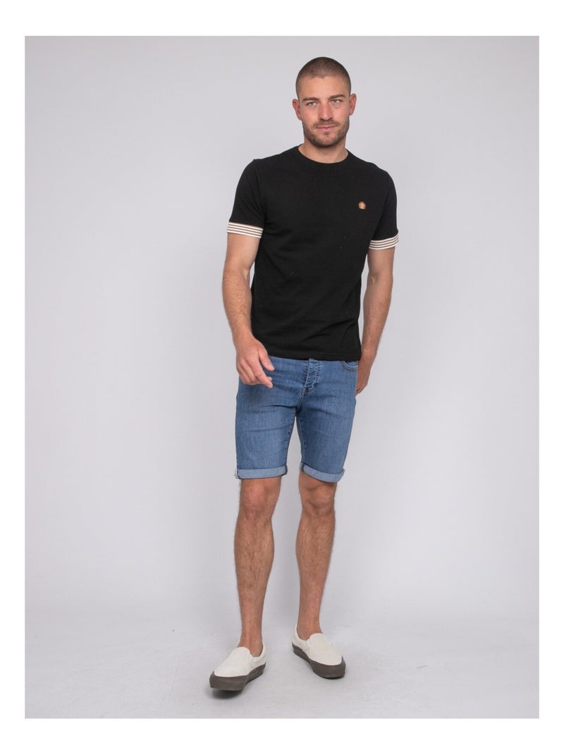 T-shirt cotone NILANBAL Nero - Kiabi