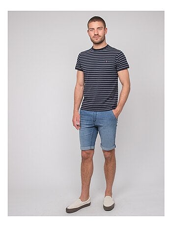 T-shirt cotone sottili righe marinière NANOROUL