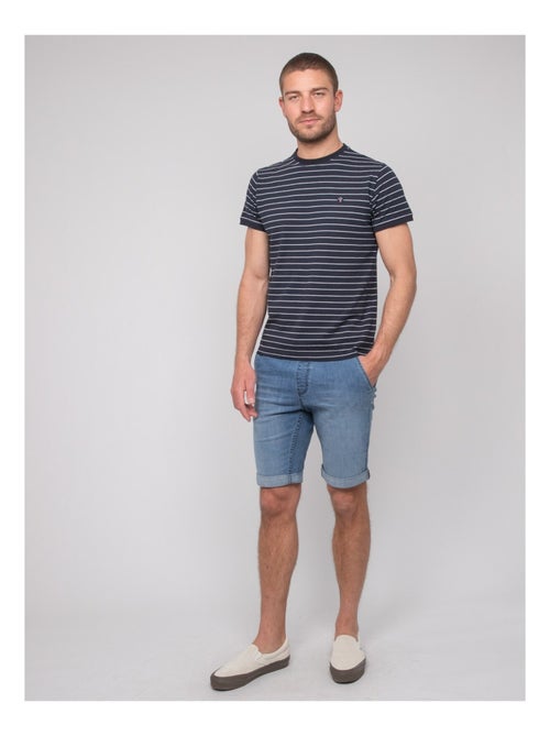 T-shirt cotone sottili righe marinière NANOROUL - Kiabi