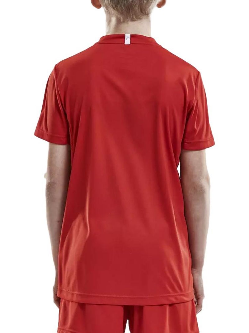 T-Shirt Craft Squad per Ragazzo Rosso - Kiabi