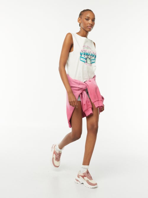 T-shirt crop 'Celtics' 'Boston' senza maniche - Kiabi