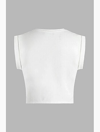 T-shirt crop stampata hiccup