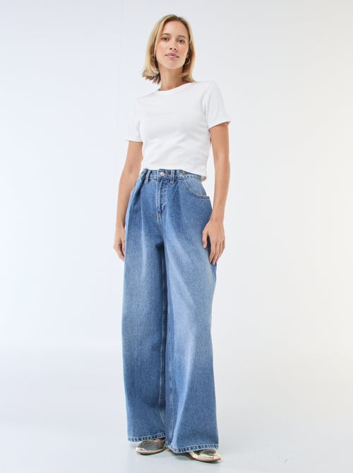 T-shirt crop top basico - Kiabi T-shirt crop top basico - Kiabi