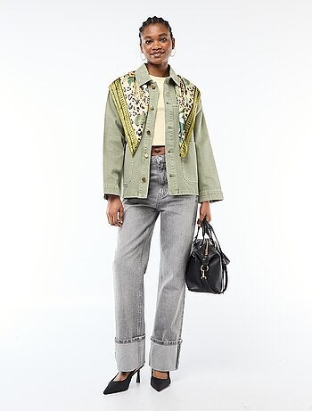 T-shirt crop top basico