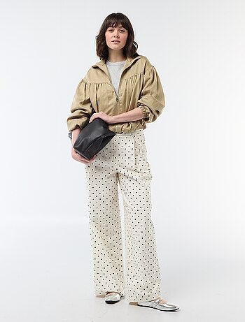 T-shirt crop top basico