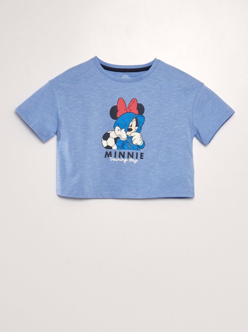 T-shirt crop top 'Minnie' - Kiabi