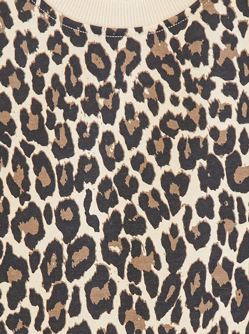 T-shirt cropped a maniche corte - Kiabi