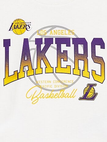 T-shirt cropped a maniche corte 'NBA'