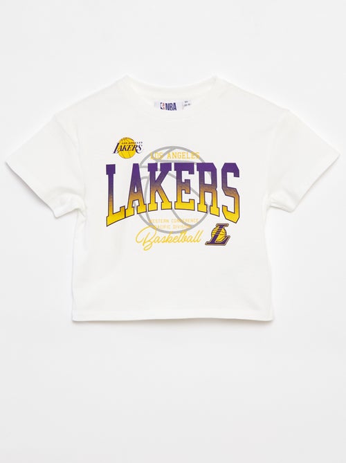 T-shirt cropped a maniche corte 'NBA' - Kiabi